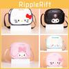 Trendy Cartoon Style Single-shoulder Crossbody Bag For Girls By Melody Kolomi, Perfect For Storing Phones And Personal Items