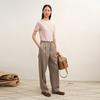 LESS 2025 Winter Cashmere Blend Short Sleeve Knit Top