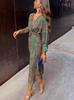 Autumn 2024 Printed Women's Dress - Hot-Selling Fashion