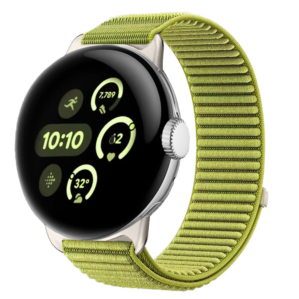 Nylon Loop Strap For Google Pixel Watch 4/3 45mm Sport Band for Google Pixel Watch 4/3/2/1 41mm Breathable Smartwatch Bracelet