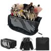 Yousimei Professional Makeup Brush Makeup Storage Pouch with Brush Adjustable Large Holds Over 50 Easy To Professional Grade for Hairdressers Case,