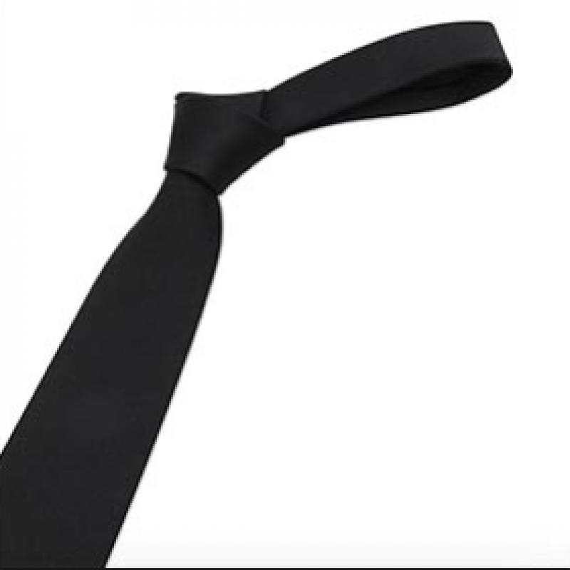 Daks Men S Solid Funeral Tie Dmg1acf1000k1