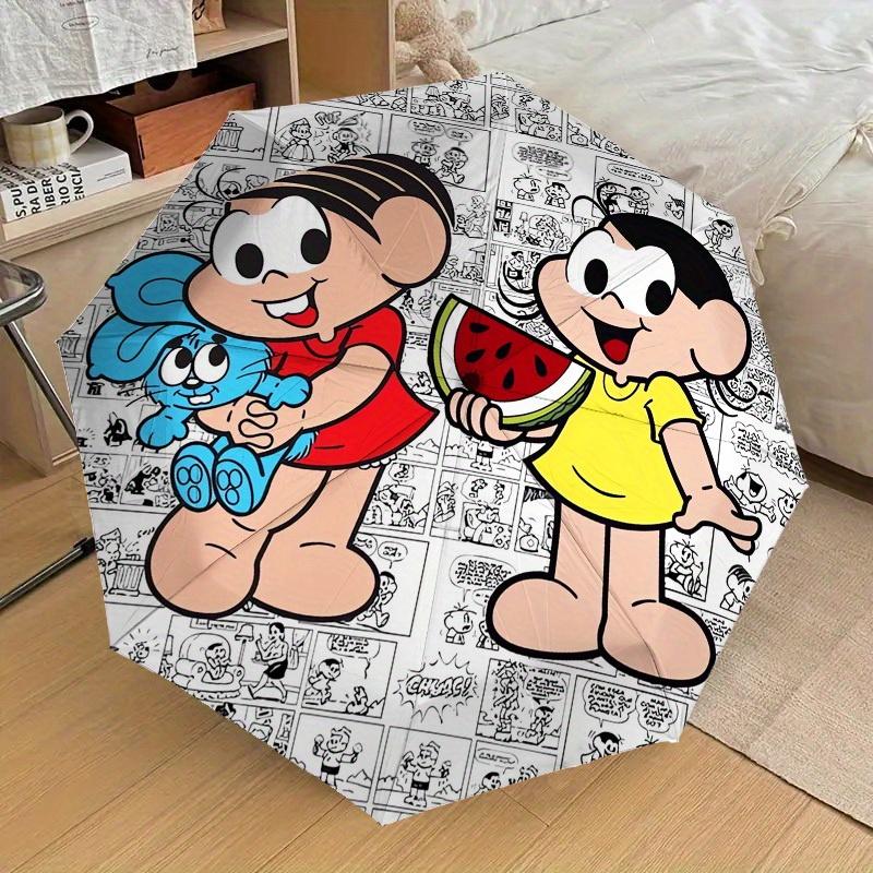1pc Monica Watermelon Themed High-quality Umbrella,Automatic Opening and Closing Umbrella,Multi-functional Umbrella G0811140