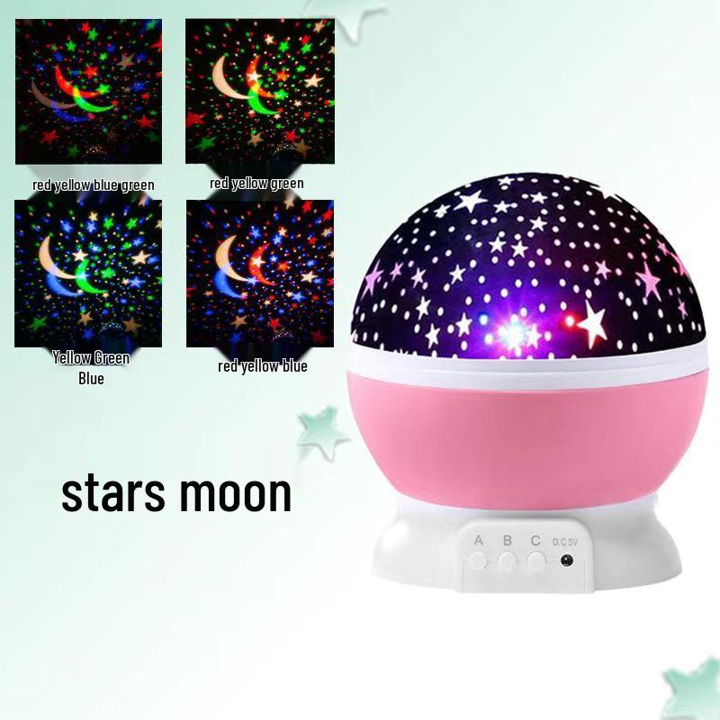 Milky Way Star Night Light: Anti-Glare Bedroom Star Projector & Birthday Gift