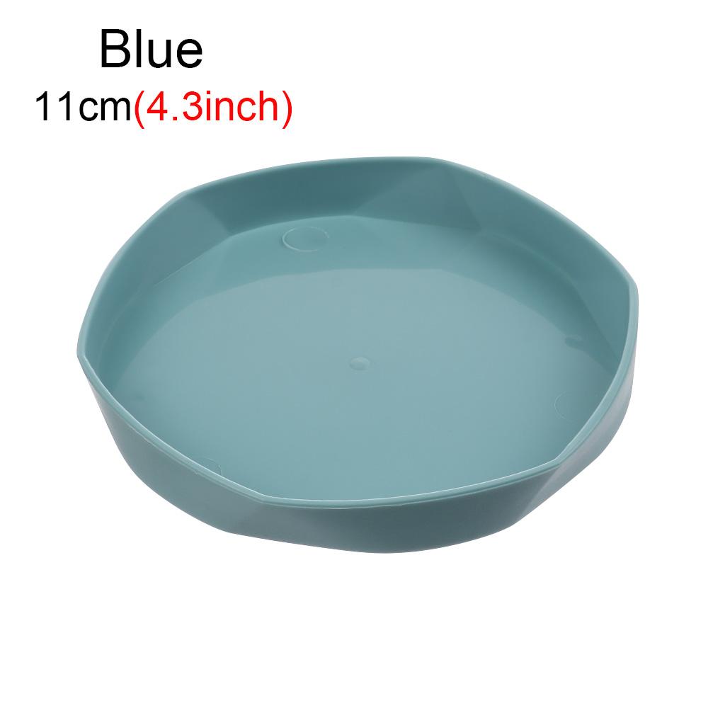 1 Pc Durable Plastic Resin Plant Saucer Drip Trays Plastic Tray Saucers Indoor Outdoor Thickened Flower Pot Garden Tool