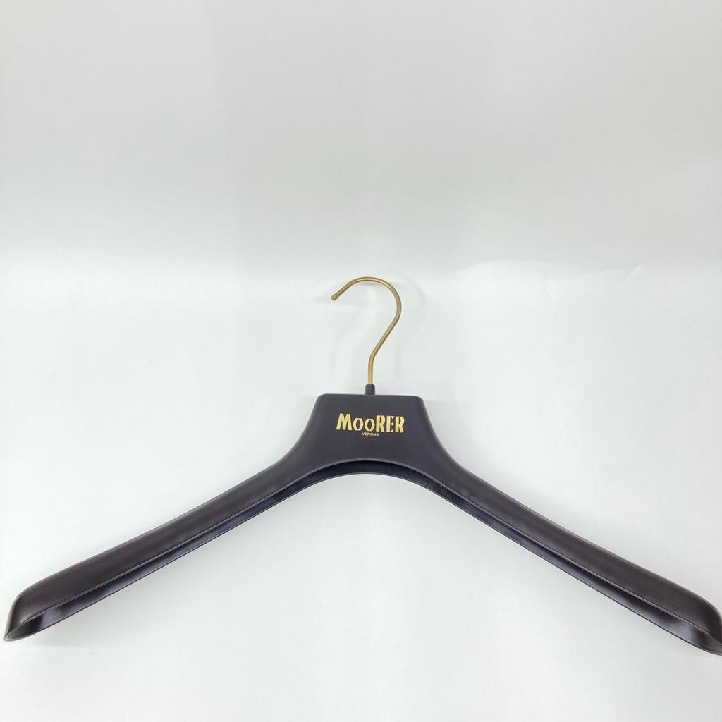 MOORER Brown PREZ-STP Hooded Single Trench Coat Spring Coat coat 46 BrownUsed