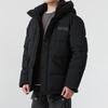 Skechers Fashionable Hooded Comfortable Warm Down Jacket Men Outerwear Carbon-Black L424M032-0018