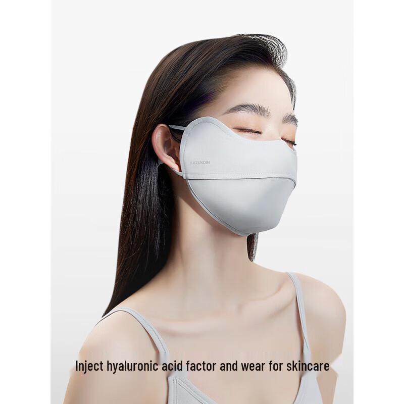 UV Protection Ice Silk Face Mask with Eye Coverage