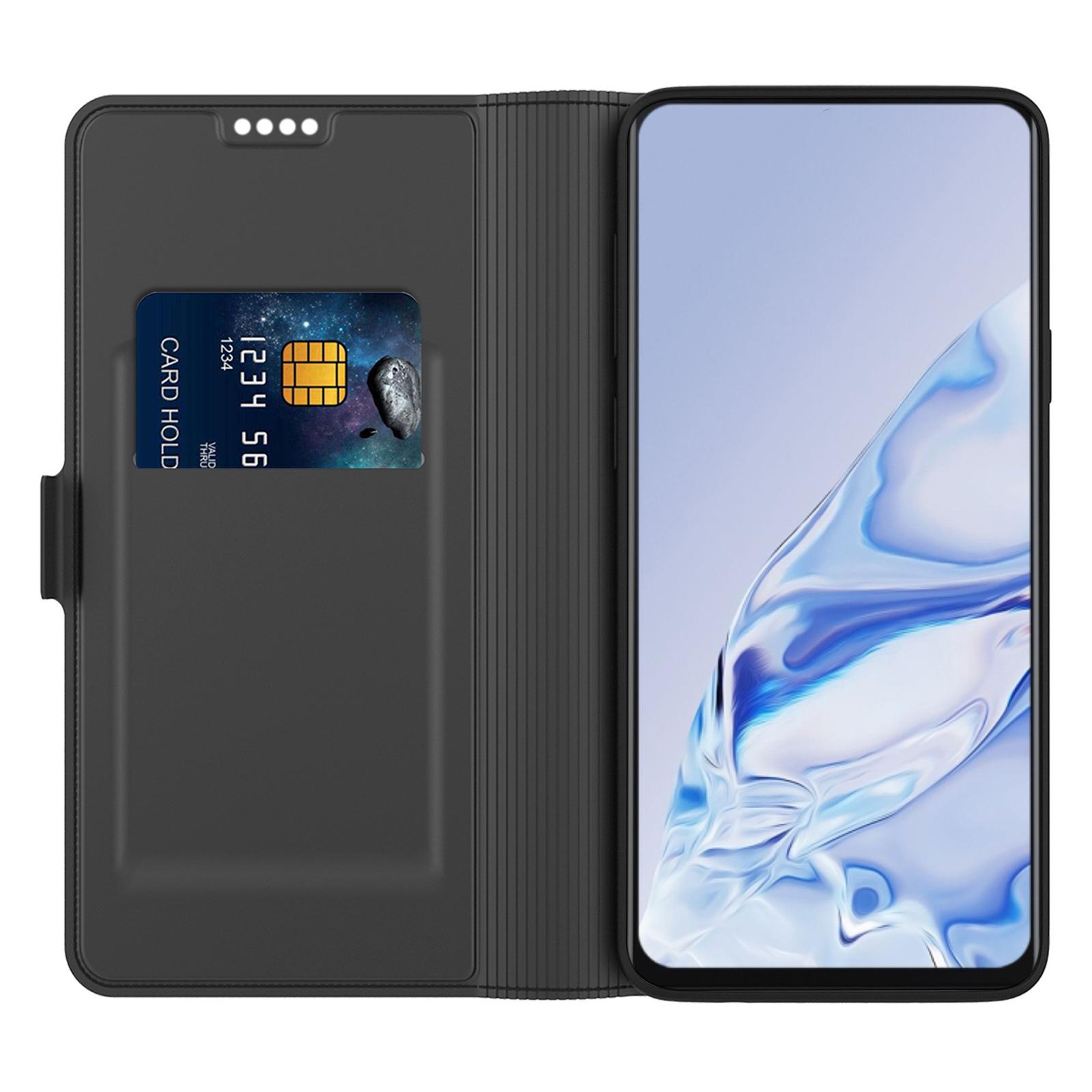 

For Google Pixel 7 Pro 5G Full Protection PU Leather Flip Folio Phone Cover Card Holder Inner TPU Magnetic Stand Smartphone Case Black