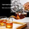 ZISIZ Heat-Resistant Glass Boiling Teapot
