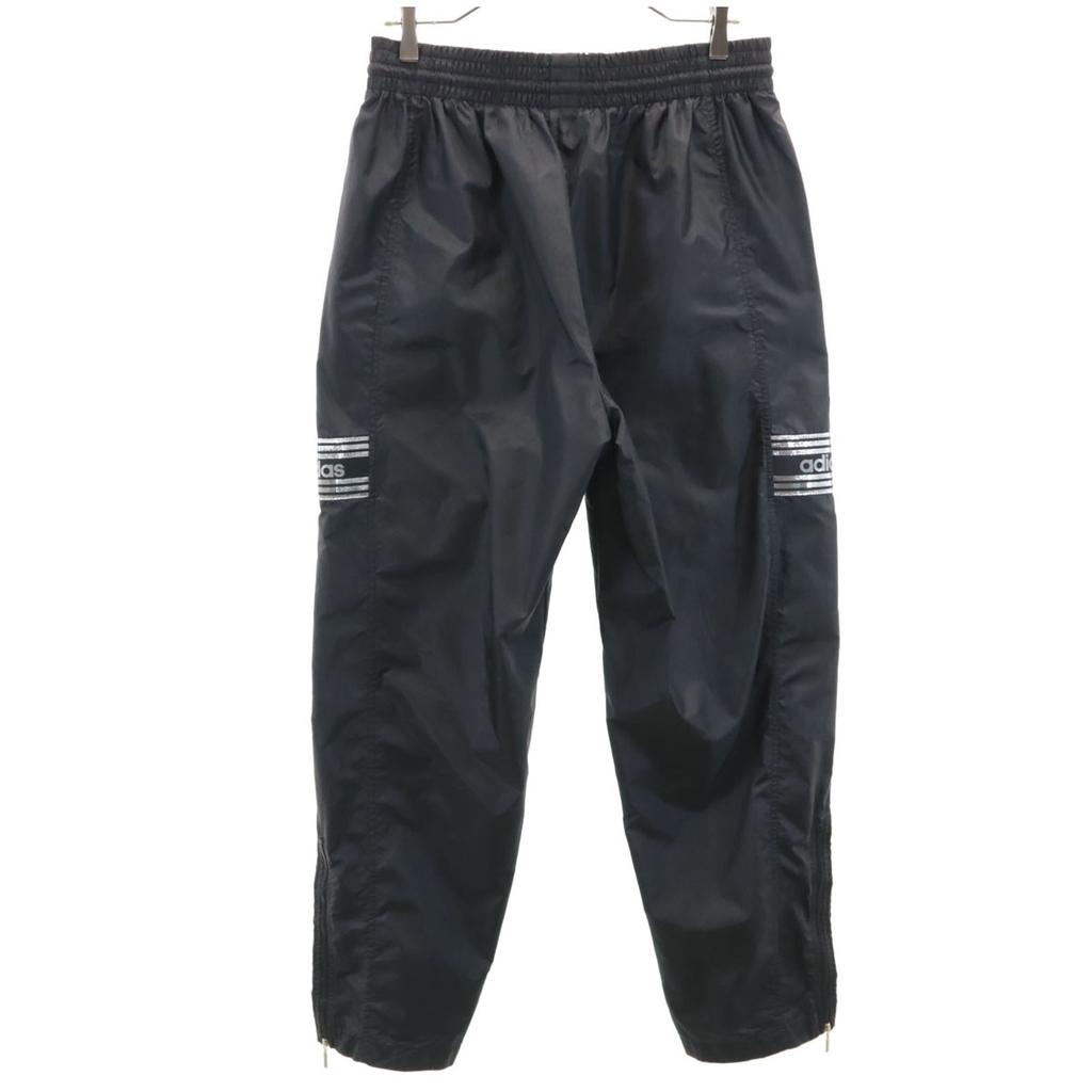 adidas 80s Made in Japan Vintage Wind pants L-O black Descente Men's Used