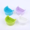 New 5pcs Bird Food Feeding Dish Easy To Install Bird Cage Feeder Bowl For Small Animals Budgie Parrot Parakeets Lovebirds