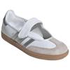 Adidas Originals Samba Jane Comfortable Soft Mary Jane Shoes Women Shoes White KJ3785