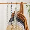 No-Punch Wardrobe Vertical Drying Clothes Rack & Hook