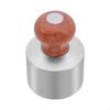 Hand Pressing Leather Weight Presser Carving Tool Edge Creaser Smoother Easy To Use Wood Handle