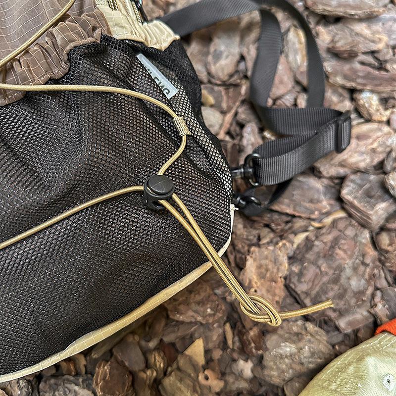 Sports Outdoor Leisure Backpack 2-in-1 Single Shoulder Tide Bag Large Capacity Waterproof Backpack Chest Bag Mountaineering Backpack