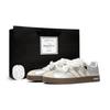 Vl Court Classic Dampf Sweetheart Abriebfest Niedrig geschnitten Skateboard-Schuhe Unisex Silber Weiß JQ2470(Team285-)