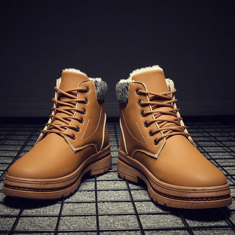 Large Size Boots Shoes Outdoor Snow Boots Non-slip Wear Resistant Boots Men's Combat Boots