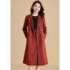 Ke Bei Er Women's 2025 Autumn Trench Coat & Spliced Dress Two-Piece Set