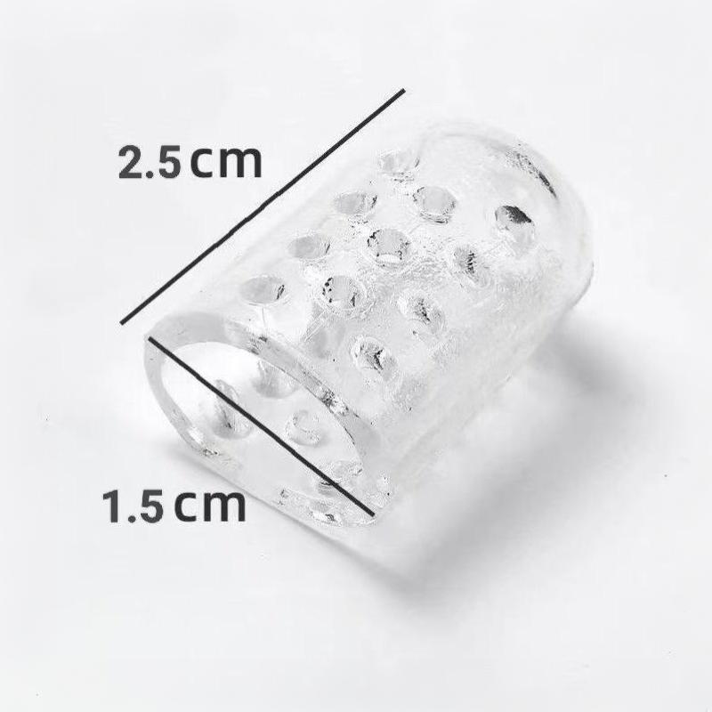 10/20/30 Pcs Silicone Toe Protectors Women High Heels Anti-Friction Dual Size Big & Little Toe Covers Pain Relieve