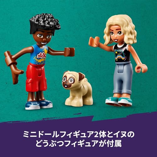 LEGO Friends Electric Car and Charging Station, Toy, Gift, Building Blocks, for Girls and Boys, Ages 5, 6, 7, and 8, Pretend Play, Miniature Car, 4260