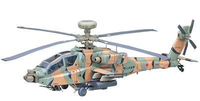 Helicóptero de ataque Apache Longbow de la Fuerza Naval Japonesa de la Fuerza Terrestre Hasegawa, modelo de plástico PT42 a escala 1/48, modelo de autodefensa AH-64D.