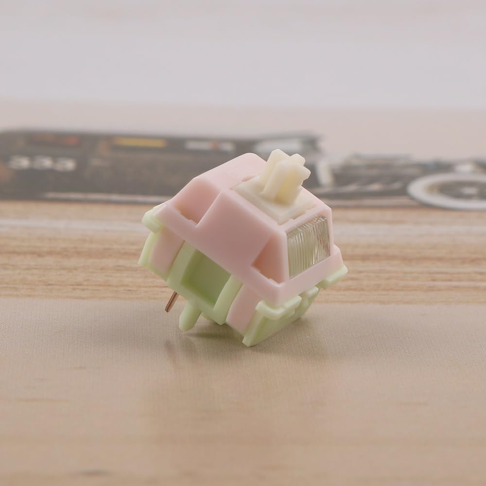 MMD VIVIAN Switch V2, Custom Mechanical Keyboard Pre-Lubricated Linear Key Switches (28g, 90PCS)