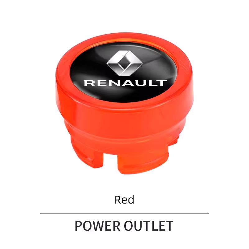 For Renault 2026 New Hub Caps For Renault Megane 2 3 4 Twingo Clio Talisman Captur Trafic Kwid Scenic 2  Car Cigarette Lighter C