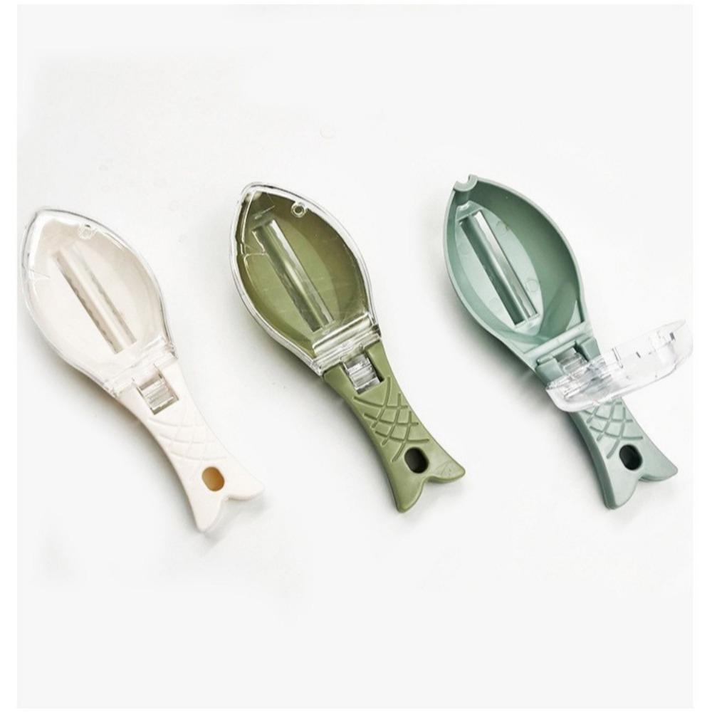 JOYBLISS Fish Scales Graters Scraper Fish Cleaning Tool Scraping Scales Device with Cover Home Kitchen Cooking Fish Tool Kitchen Tools
