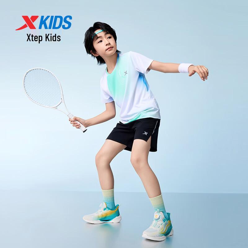 Tebu Boys' Quick-Dry Short-Sleeve T-Shirt
