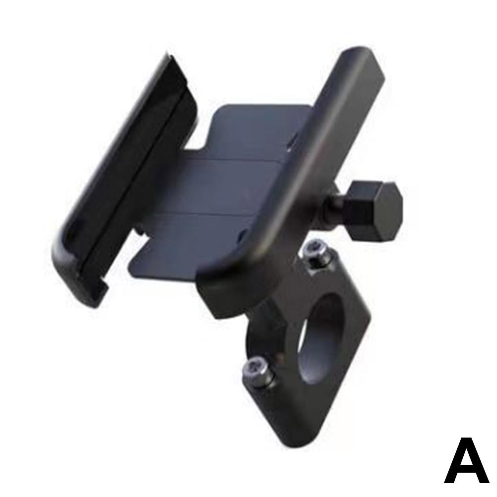 Aluminum Motorcycle Cellphone Mount Holder 360 Rotating for 4-7 Inch Smartphone GPS 20-30mm Handlebar Mount Motorbike Accessory