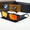 Para BMW Gafas de Sol Europeas y Americanas Metal Marco Cuadrado Pequeño Versión Coreana Gafas Cuadradas Retro Pegatina Interior para Gafas de Sol