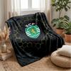 Coperta in pile di flanella morbida FC Sporting CP Leggera Accogliente Calda Coperta da divano letto Decorazione per la casa