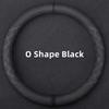 Bilrat Covers Ko Læder Ruskind Rat Cover Wrap Universel 37-38cm Åndbare Rat Covers Biltilbehør
