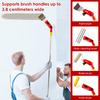 180° Rotating Paint Brush Handheld Paint Tools Multi Angle Paints Roller Extension Pole Attachment with Brush for Ceiling Wall