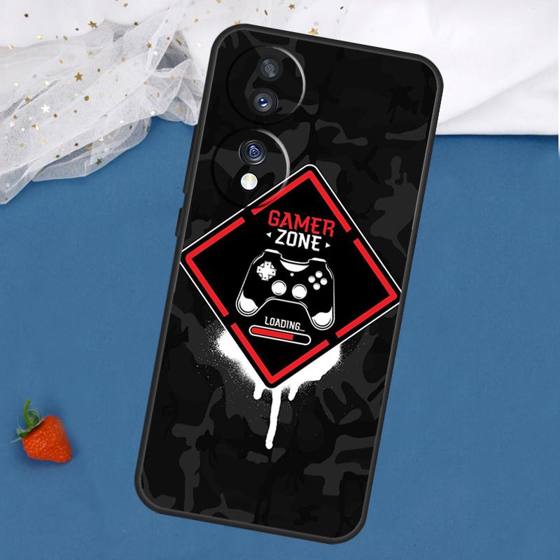 Game Console Gamer Zone Case For Huawei P20 Pro P50 P40 P30 Lite P Smart Z Nova 5T Honor 50 70 X7 X8 X9 Back Cover