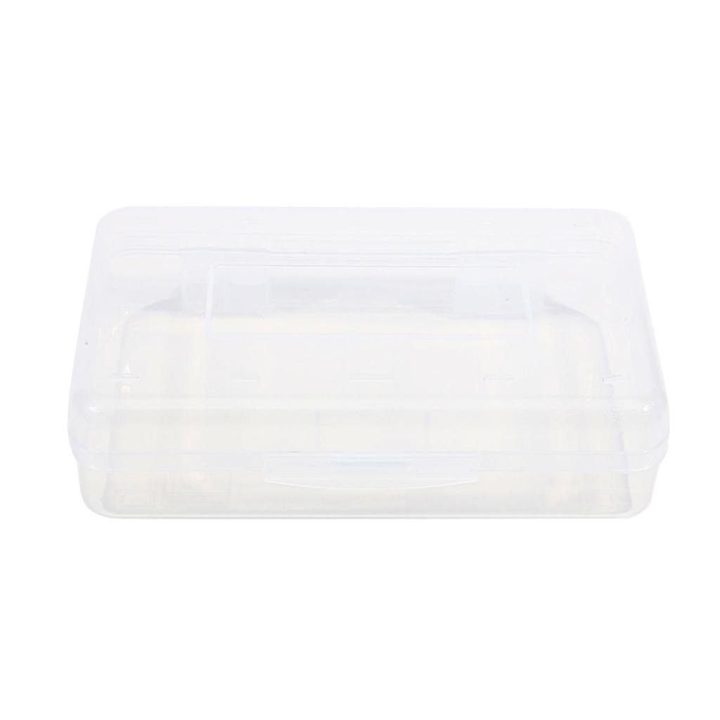 1pc Large Capacity Transparent Pencil Storage Stationery Box Sketching Pencil Case Suitable for Storing Oil Painting Sticks Crayons Watercolor Pens