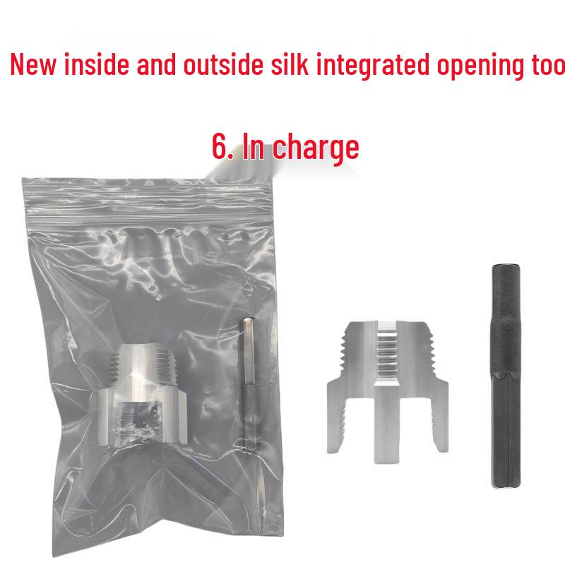 PPR Water Pipe Inner Thread Tapping Tool - Hole Opener and Threader