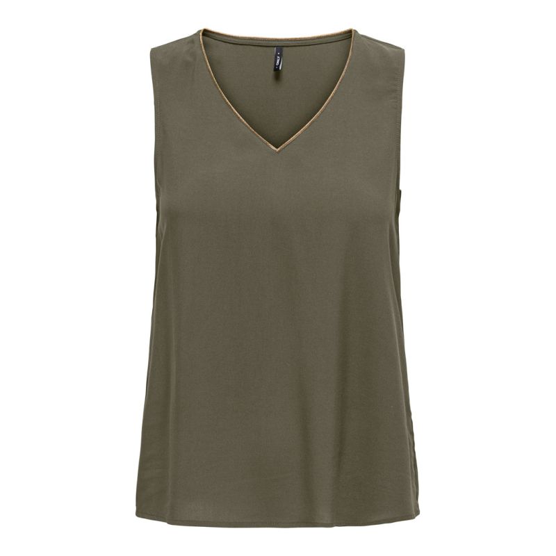 Haut selina col v kalamata Femme ONLY