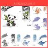Colorful Cartoon Dinosaur 3d Puzzle Toy For Kids Creative Diy Paper Model Fun
