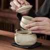 Ru Kiln Ceramic Portable Tea Set