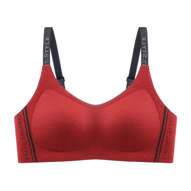 Autumn and winter show big collection of secondary breasts, anti-sagging, no steel ring sports bra, breathable and seamless bra