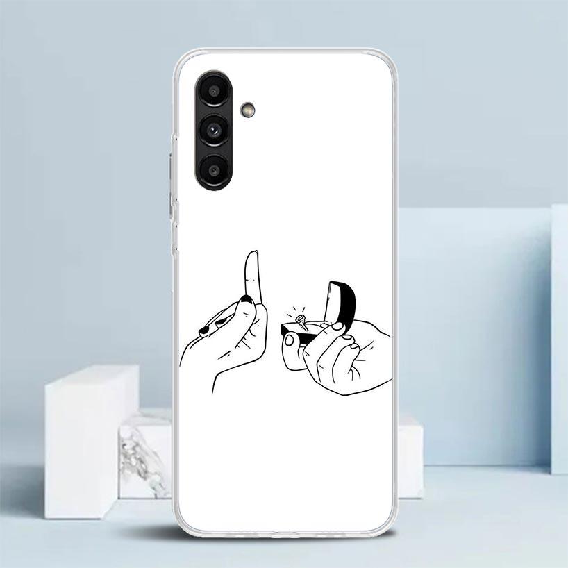 

Middle Finger Cover for Samsung Galaxy A17 A37 A57 A16 A26 A36 A56 A15 A14 A55 Phone Case A13 A53 A25 A35 A24 A34 A23 A33 Galaxy Samsung A16