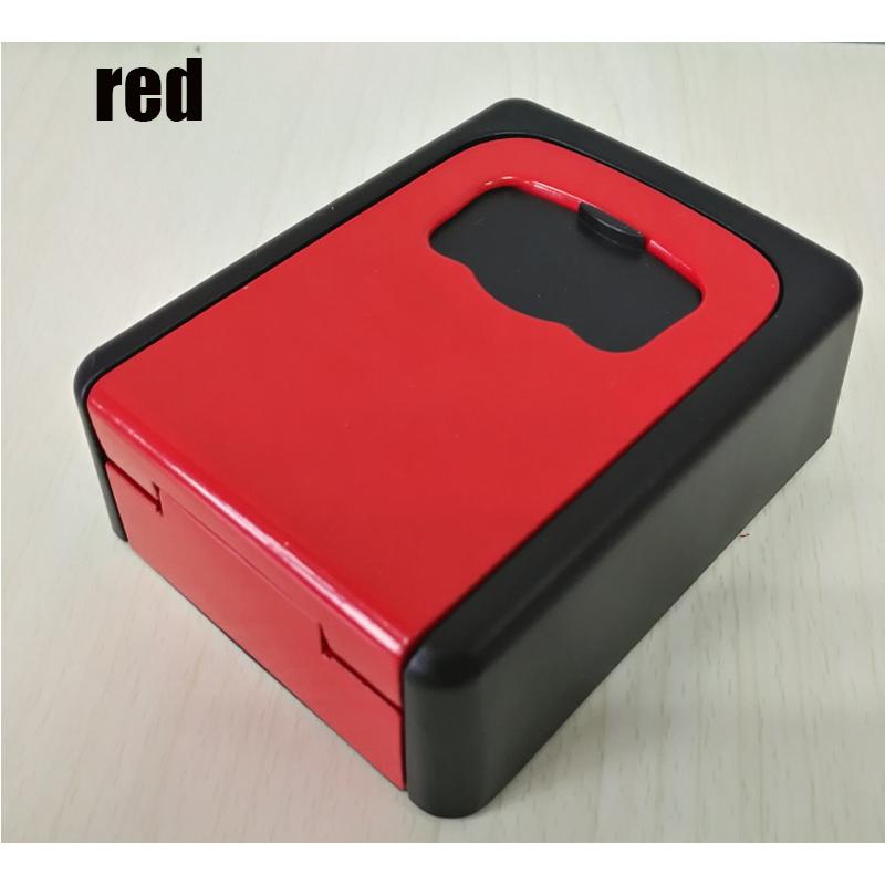 Outdoor Wall Mounted Safe Key Box With Lock & Waterproof Cover Home/Car/Keys