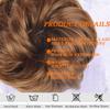 Synthetische Mode lockiger unordentlicher Chignon-Haarknoten Haarschmuck elastische Faser Haarteil Chignon für Frauen Hochzeitsfeier den täglichen Gebrauch