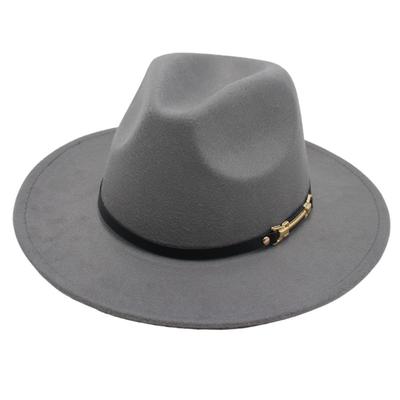 Photography Top Hat Belt Buckle Jazz Hat Men And Women Felt Hat Plush Hat Fedora Hat Metal