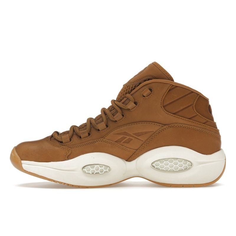 Reebok Sneakersnstuff X Question Mid AI Men Sneakers Brown Classic-White Gum HP6851