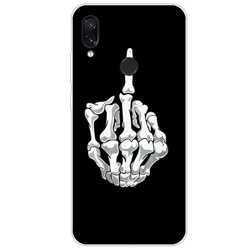 For Xiaomi Redmi Note 7 Case Flower Animal Cover Silicone Case For Redmi Note 7 Pro Note7 Bumper Shockproof Phone Case Coque