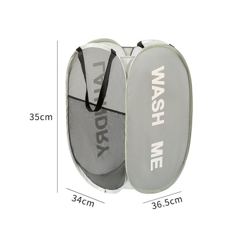 Extra Large Foldable Laundry Hamper Basket - Thickened Wear-resistant Storage Organizer for Bathroom, Dormitory, Closet,Portable