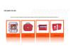 Foldable Waterproof Tear-Resistant Emergency Kit with Built-in Supplies